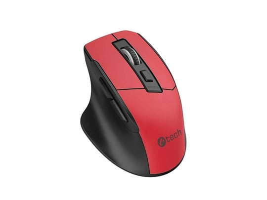 Myš C-Tech Ergo WLM-05, Wireless, 1600DPI, Red