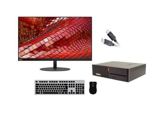 PC zostava Lenovo Thinkcentre M710s SFF + 27" Lenovo ThinkVision T27i-10 IPS Monitor