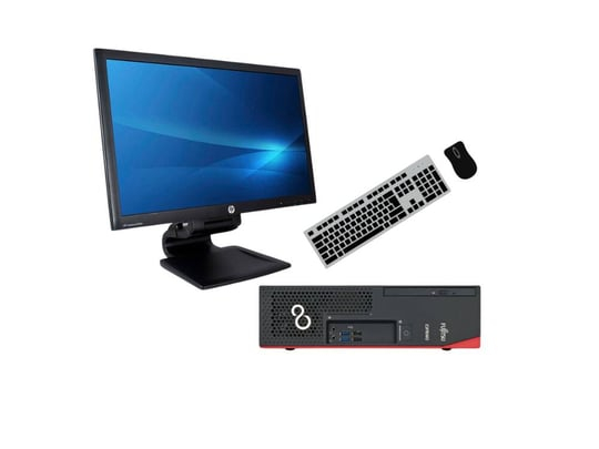 PC zostava Fujitsu Esprimo D738 + Monitor HP Compaq LA2306x 23"