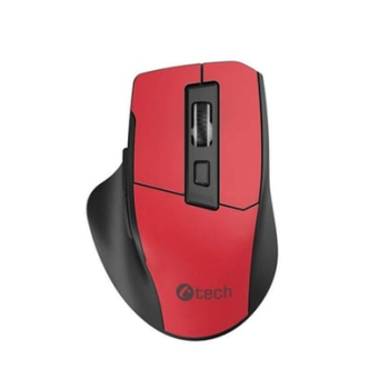 Myš C-Tech Ergo WLM-05, Wireless, 1600DPI, Red