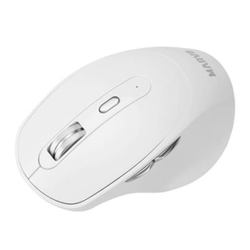 Myš Marvo WM106W BK, 1600 dpi, wireless, white