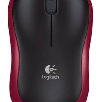 Myš Logitech Wireless Mouse M185 nano Red