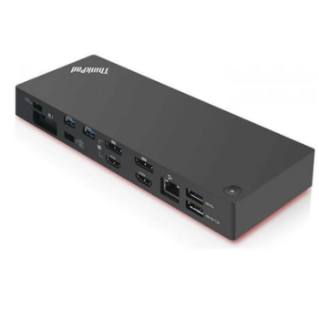 Notebook Lenovo ThinkPad T590 + Docking station Lenovo ThinkPad Thunderbolt 3 Workstation Dock Gen 2 40AN + Monitor Dell Professional P2417H 24"