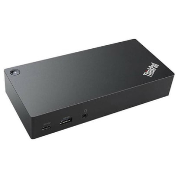 Notebook Lenovo ThinkPad T490 + Docking station Lenovo ThinkPad USB-C Dock (Type 40A9) 90W Adapter + Monitor HP Z24i 24"
