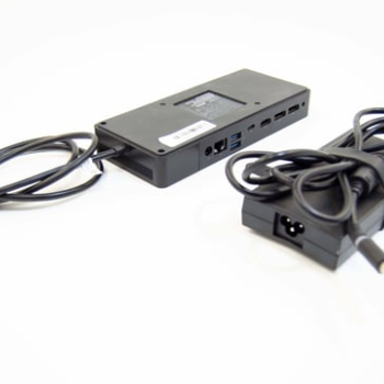 Notebook Dell Latitude 5500 + Docking station Dell WD19 USB-C K20A001 with 180W Adapter + Monitor Lenovo ThinkVision T27i-10 27"