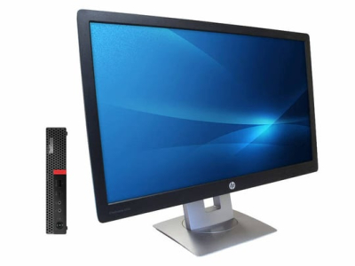 PC zostava Lenovo ThinkCentre M920q Tiny + 24" HP LA2405x Monitor