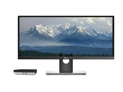 PC zostava HP ProDesk 600 G4 DM + 28,8" UltraWide Dell UltraSharp U2917W Monitor (Quality Silver)