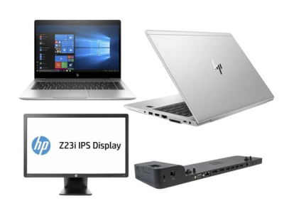 Notebook HP EliteBook 840 G5 + Docking station + 23" HP Z23i Monitor (Bundle)