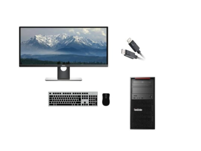 PC zostava Lenovo ThinkCentre P520c Workstation + Monitor Dell UltraSharp U2917W 28,8" Ultrawide IPS