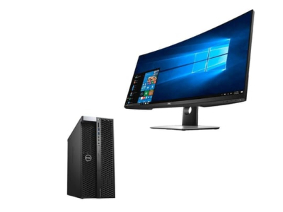 PC zostava Dell Precision 5820 + 34" UltraSharp P3418HW Curved IPS Ultrawide Monitor