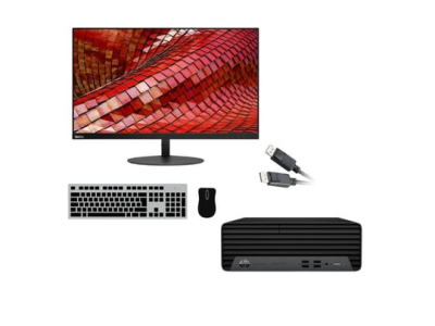 PC zostava HP ProDesk 400 G7 SFF + Radeon R5 430 2GB (Basic Gamer) + Monitor Lenovo ThinkVision T27i-10 27"
