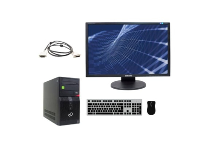 PC zostava Fujitsu Esprimo P420 MT + Monitor Samsung SyncMaster 2443BW 24"