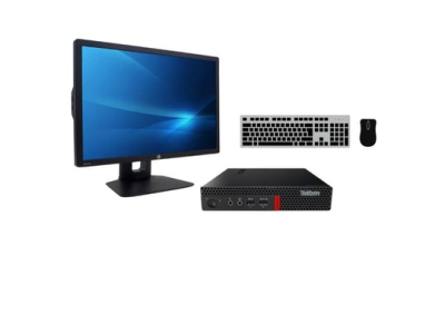 PC zostava Lenovo ThinkCentre M910q Tiny + Monitor HP Z24i 24"