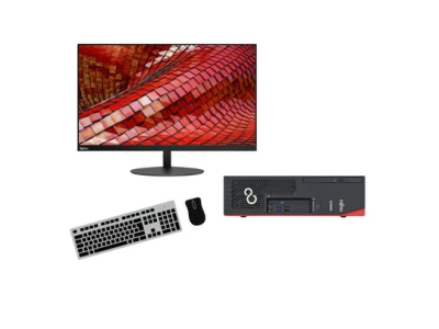 PC zostava Fujitsu Esprimo D538 + Monitor Lenovo ThinkVision T27i-10 27"